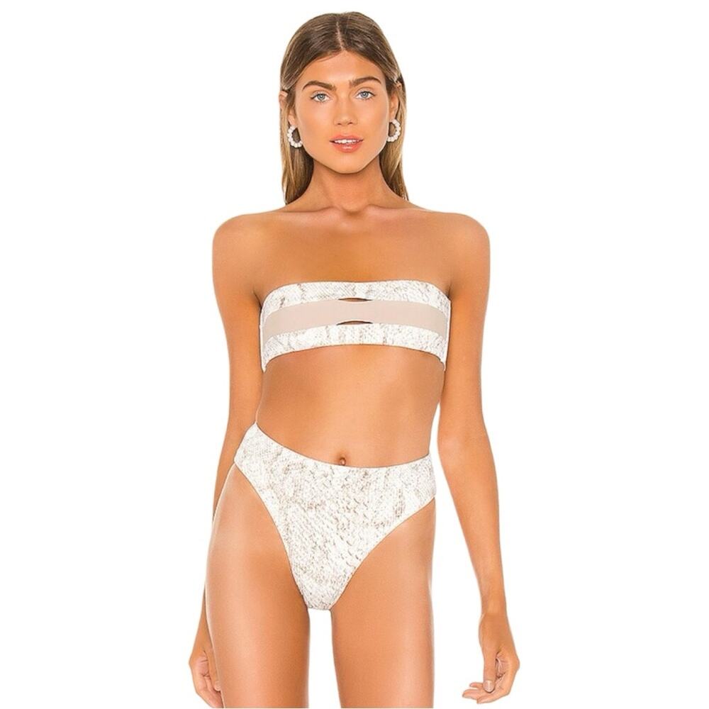 Pilyq Color Block Bandeau (D) And High Waist Chee… - image 3